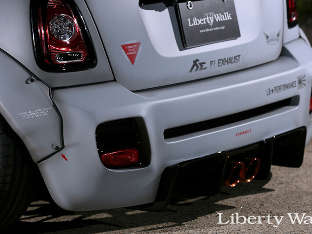 Liberty Walk на Mini Cooper R56